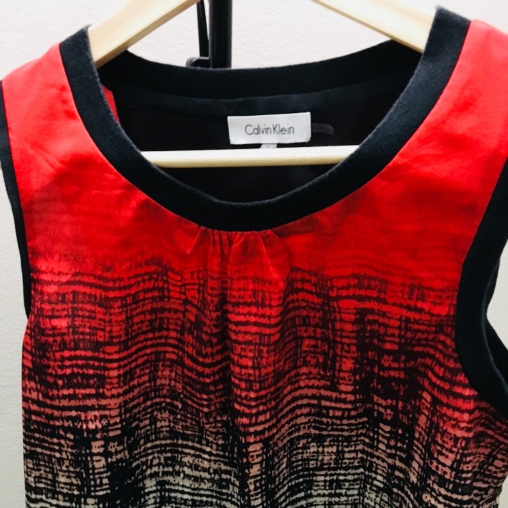 Calvin Klein’s sleeveless top